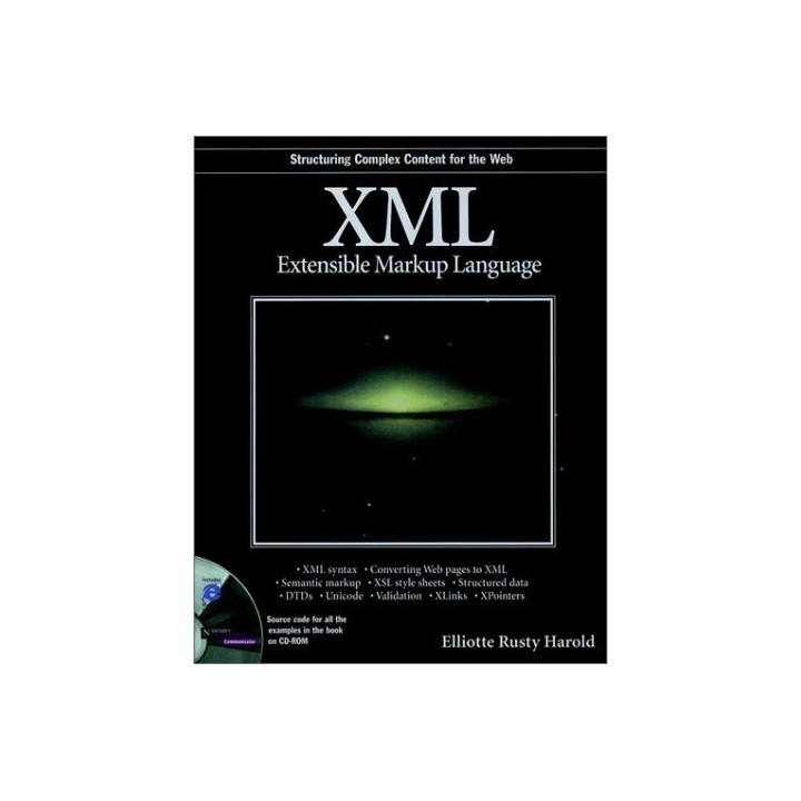 XML: Extensible Markup Language.